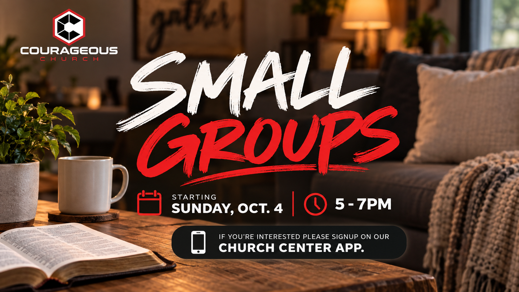 Small Groups event